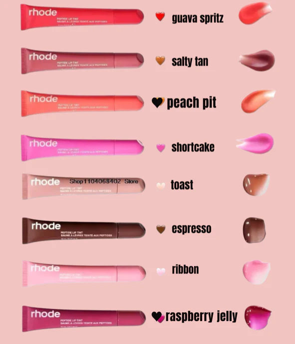 RHODE the peptide lip tints