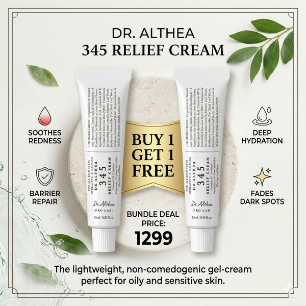 Dr. Althea 345 Relief Cream – Buy 1 Get 1 Free | Acne, Redness & Dark Spot Relief