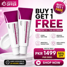Buy 1 Get 1 FREE Arbutin 7% + TXA 4% Brightening Cream – 50ml