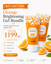 CODRY Orange Glow Gel – Exfoliating Brightening Face Scrub