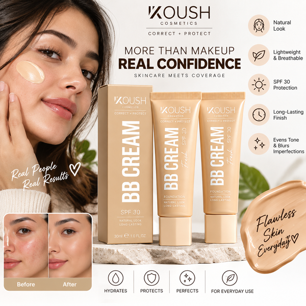 Buy 1 Get 1 Free  BB CREAM FOUNDATION FUSION SPF30 (40ml)